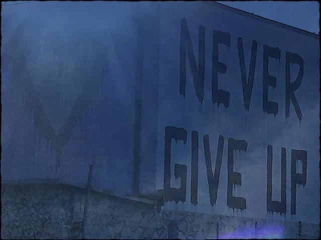 never give up1